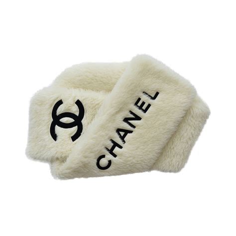 chanel fur scarf replica|chanel scarf vintage.